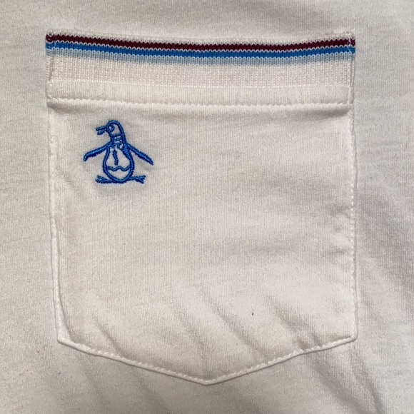 🐧 Vintage Polo in white Original Penguin 🐧 - Picture 4 of 9
